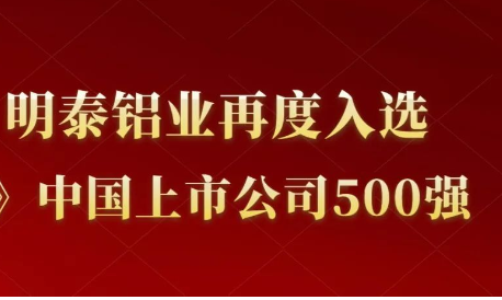 太阳成集团tyc122cc再度入选《财富》中国上市公司500强！
